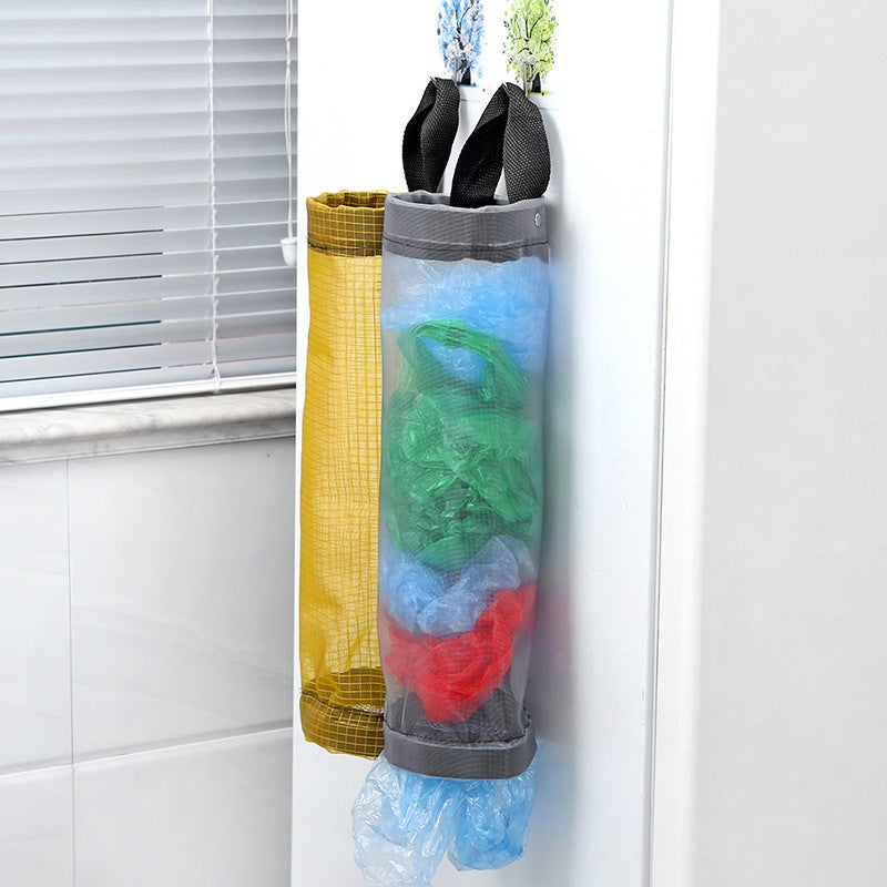 New Kitchen Garbage Bag Round Storage Bag, Sundry Wall-Mounted Storage Bag, Convenient Extraction Box Storage Bag - Image 3